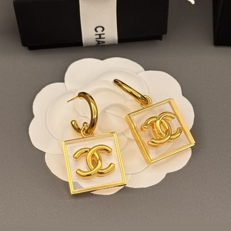 Ch*el earrings